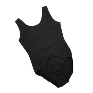 Sansha Leotard Women’s Size 7 = XL Black Tank Top Dance Dancewear Ballet New NWT